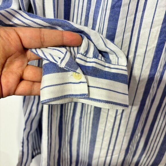 NWT Style&Co. Women's Button-Up Long Shirt Multicolor 2X Striped Long Sleeve - Picture 4 of 6
